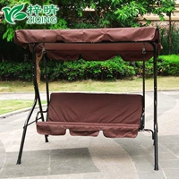 梓 晴 Ngoài trời rèn sắt ba-đu dành cho người lớn giải trí rocking chair vườn ban công vườn Châu Âu-phong cách treo ghế đồ gỗ ngoài trời bàn ghế ngồi ngoài trời