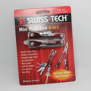 Swiss Tech Công nghệ Thụy Sĩ nhập khẩu công cụ đa chức năng ngoài trời 8 trong 1 công cụ kìm led nhẹ vít - Công cụ Knift / công cụ đa mục đích