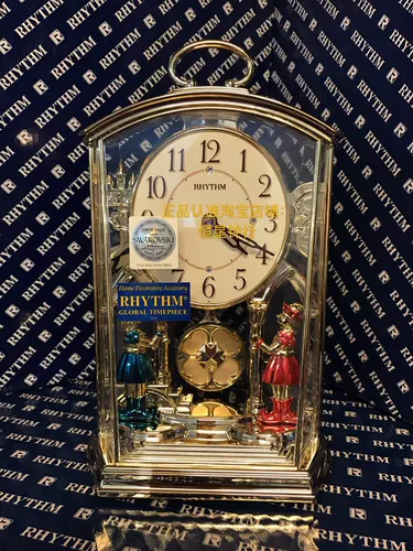 Японские часы Lisheng Living Room Европейские творческие тихий часы моды и серебряные часы 4RP796 Retro