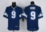 NFL Bóng Đá Jersey Dallas Cowboys Dallas Cowboys 9 # ROMO Phiên Bản Elite Thêu rugby bond