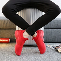 Зимняя дышащая спортивная красная трендовая универсальная повседневная обувь для отдыха