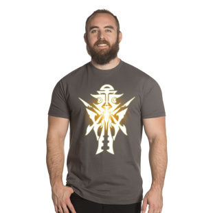 ジンクス オリジナル ゲーム周辺機器 World of Warcraft Legion Naaru ライト蓄光半袖 Tシャツ 純綿スポット