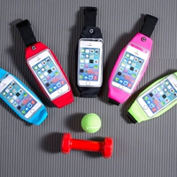 Apple, спортивная поясная сумка, уличная одежда для йоги, мобильный телефон, универсальный водонепроницаемый светоотражающий ремень, для бега, сенсорный экран
