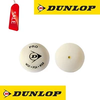 Chính hãng Dunlop Dunlop trắng duy nhất màu vàng điểm squash chuyên nghiệp vợt bóng ro squash bóng kính địa điểm vợt wilson blade
