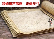 Cây sậy tự nhiên 苇 nguyên chất làm bằng tay rơm mat nhà trần chống ẩm trang trí mat mat mat tre mat bán buôn