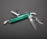 Bán nóng Thép không gỉ 7 dao đa năng mở Dao cắt đa năng Máy cắt quà tặng cầm tay 90mm - Công cụ Knift / công cụ đa mục đích