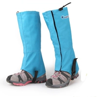 Xác thực màu xanh lĩnh vực tuyết báo thể thao ngoài trời leo núi trượt tuyết tuyết bao gồm không thấm nước windproof cát- bằng chứng tuyết- bằng chứng côn trùng- bằng chứng chân bao gồm giày ủng