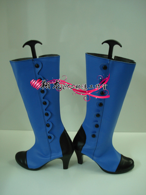 taobao agent [Xianglong COSPLAY] Professional custom -made 〓 black deacon Shire Vanodohan COS shoes