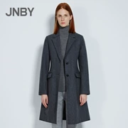 JNBY Jiangnan vải mùa thu mới tính khí ve áo eo áo len lông 5G924318