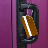 Металлическая багажная бирка, подвеска, чемодан для путешествий