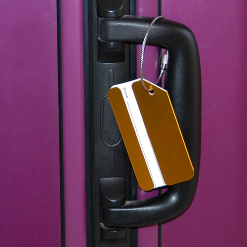 Металлическая багажная бирка, подвеска, чемодан для путешествий