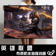 Áp phích Liên Minh Huyền Thoại LOL Rui Wen Doom Miss Galen Aihi trò chơi anime xung quanh vẽ tranh tường - Game Nhân vật liên quan