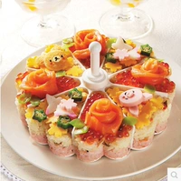 Торговая тарелка суши сет