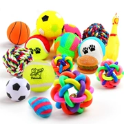 Pet puppy dog ​​toy ball vocal mol cắn đào tạo Teddy gấu con chó con mèo đồ chơi vật nuôi - Mèo / Chó Đồ chơi