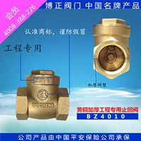 BZ4010 Bozheng Engineering Stop клапан шелк -обратный клапан односторонний клапан Bare Project Special Back клапан