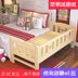 Đa chức năng Từ Châu rắn gỗ đơn giản trẻ em hiện đại của giường loại giường đơn giường nhỏ đồ nội thất dân cư giường với hộ lan tôn sóng Giường