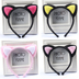 Nhật bản và Hàn Quốc phụ kiện tóc mới phim hoạt hình mèo tai headband Hàn Quốc phiên bản của siêu dễ thương dễ thương headband dành cho người lớn kẹp tóc kiểu tóc Phụ kiện tóc
