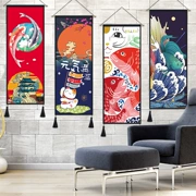 B & B trang trí Nhật Bản-phong cách thảm trang trí tấm thảm treo vải sushi nhà hàng tường tranh phòng ngủ phòng khách hiên treo bunting sơn