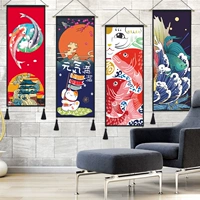 B & B trang trí Nhật Bản-phong cách thảm trang trí tấm thảm treo vải sushi nhà hàng tường tranh phòng ngủ phòng khách hiên treo bunting sơn thảm tranh treo tường