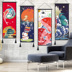 B & B trang trí Nhật Bản-phong cách thảm trang trí tấm thảm treo vải sushi nhà hàng tường tranh phòng ngủ phòng khách hiên treo bunting sơn Tapestry