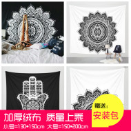 Ins Châu Âu và Mỹ gió Bohemian vải nền treo vải trang trí phòng tấm thảm phòng ngủ cạnh giường ngủ bức tranh tấm thảm vải sơn