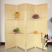 Vách ngăn bằng gỗ đặc
         tùy chỉnh thời trang đơn giản gấp lưu trữ phòng khách hiên nhà hàng vách ngăn tường phòng trà Màn hình hiện đại Trung Quốc
