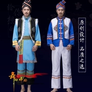 New Yi quần áo nam Miao trang phục cucurbit quần áo hiệu suất Zhuang Tujia thiểu số quần áo khiêu vũ
