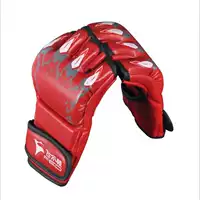 Găng tay đấm bốc Felton Half Finger Võ thuật Chiến đấu Găng tay nửa ngón Găng tay Găng tay Sanda Taekwondo Sanding bao đấm bốc treo