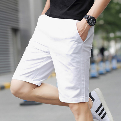 Mùa hè quần short trắng nam phần mỏng 2018 mùa hè mới ăn mặc đơn giản năm quần nam Hàn Quốc phiên bản của quần triều thanh niên