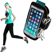 Chạy điện thoại di động cánh tay túi chống thấm nước màn hình cảm ứng thể thao túi điện thoại di động thiết bị tập thể dục nam giới và phụ nữ tay túi cánh tay che táo cổ tay túi