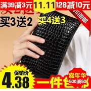 Đơn giản ly hợp túi xách dây kéo túi điện thoại ví túi nhỏ nhỏ ly hợp túi Hàn Quốc phiên bản của một làn sóng