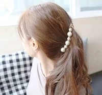 Хвостик из жемчуга, заколка для волос, аксессуар для волос, в корейском стиле