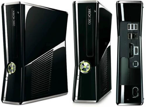 Оригинальная вторая -рука Xbox360 Dual 45 Nanometer Slim Version E Версия соматосенсорной игровой консоли (переработана)