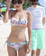Trang web chính thức của Hàn Quốc bikini thép tấm áo tắm áo tắm nữ quần boxer nam bãi biển 1507 - Bikinis