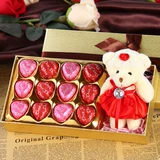 Акриловая подарочная коробка на день Святого Валентина, рождественская сумка, подарок на день рождения