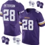 Áo sơ mi đội Elite Edition thêu Rugby Jersey Minnesota Viking bóng đá rugby bond