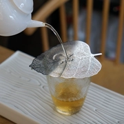 Nói chuyện với bionic trà bồ đề trà rò rỉ lọc trà lọc vật liệu kim loại 304 thép không gỉ bền bộ trà phụ kiện