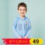 Balla Balla chính thức cửa hàng flagship chống nắng quần áo cậu bé Hàn Quốc phiên bản của áo sơ mi con bé dài tay thời trang mùa hè áo áo phao bé trai