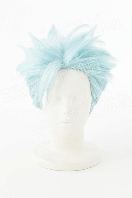 taobao agent Blue mini-skirt, wig, cosplay