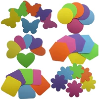 Базовое поролоновое разнообразное геометрическое познавательное украшение для детского сада ручной работы, обучение
