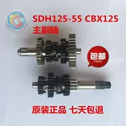 Phụ kiện xe máy xe máy lục địa mới Honda SDH125-55 trục chính và trục phụ trục chính hộp số bánh răng vị trí bánh răng