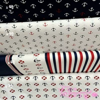 Hải quân phong cách diy vải handmade bé cotton bông bộ đồ giường vải tóc đặc biệt cung cấp phim hoạt hình vải thô