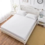 Giường 笠 màu trắng tinh khiết nâng cao giường che giường bìa mảnh duy nhất nệm bộ Simmons bảo vệ bìa khách sạn khách sạn chống trượt bìa Ga chun Everon