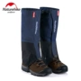 Hoang dã đi bộ đường dài tuyết bìa leo núi ngoài trời tuyết và windproof cát bìa xà cạp bìa giày bìa boots giày không thấm nước bìa ủng cao su thấp cổ