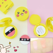 Hàn quốc ma thuật rừng pokemon Pikachu đệm blush tự nhiên trang điểm khỏa thân blush kem lâu dài
