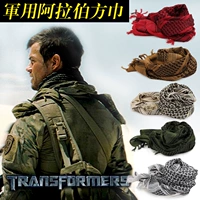 Ngoài trời Arab khăn quân đội fan head scarf lưới ma thuật khăn choàng windproof ấm bông dày CS lực lượng đặc biệt khăn đi phượt ninja