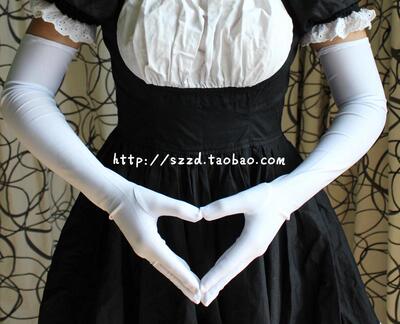 taobao agent Gloves, wedding dress, 58cm, for transsexuals, cosplay