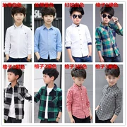 4 bé trai áo dài tay 5 phiên bản Hàn Quốc 2018 mới 6 xuân 7 bé trai nhỏ cotton lót quần áo 8 trẻ em 12 triều 9