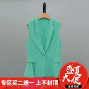 9,9 琲 琲 loạt ● thương hiệu giảm giá của phụ nữ mùa hè mới rắn màu khí vest không tay giản dị hàng đầu