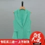 9,9 琲 琲 loạt ● thương hiệu giảm giá của phụ nữ mùa hè mới rắn màu khí vest không tay giản dị hàng đầu áo khoác gile